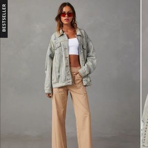 Studded jean jacket. Never really wear it